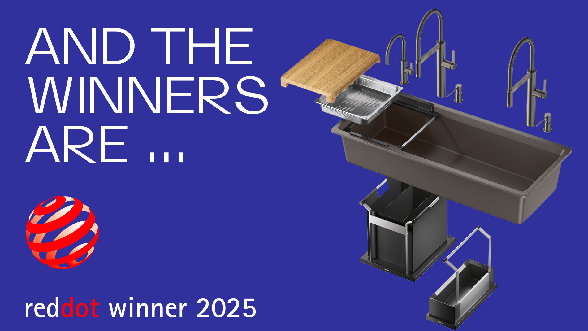 BLANCO UNIT Triumphs with Multiple Red Dot Product Design Awards 2025