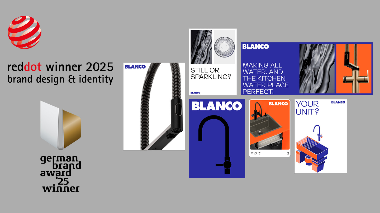 BLANCO Wins Red Dot Brands & Communication Design Award 2025