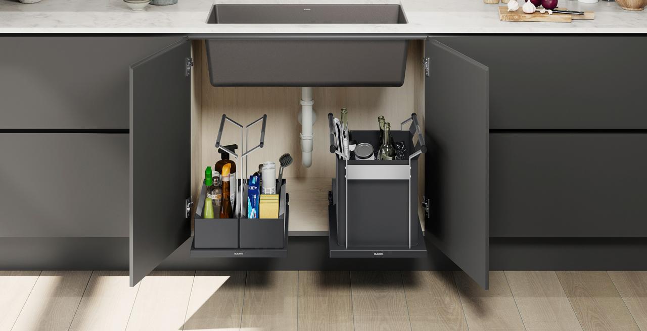 Under Sink Organization - Storage Caddy and Organizer Bag XL