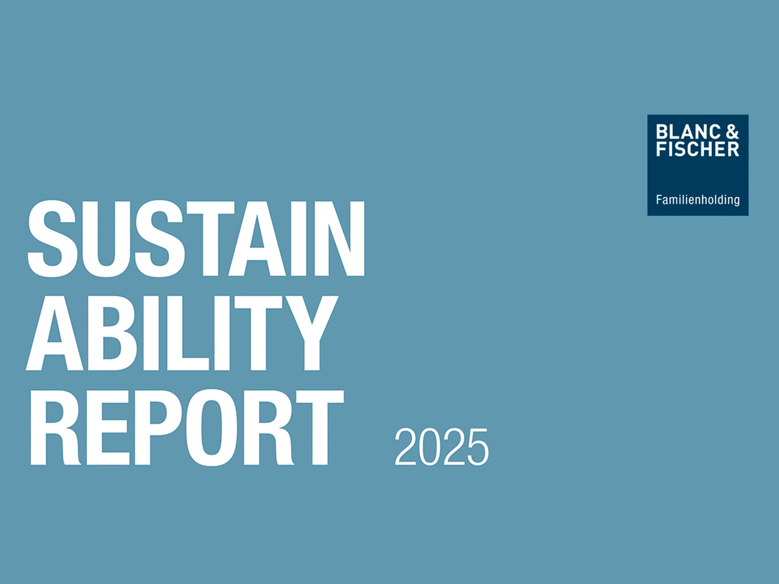 Sustainability Report