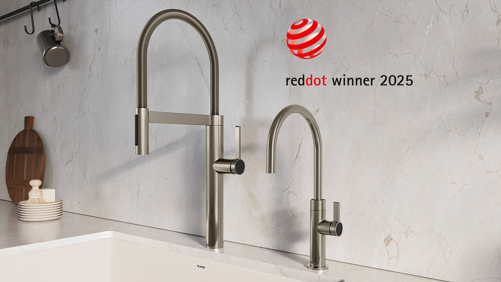Red Dot 2025 Winner: BLANCOCULINA II Faucet