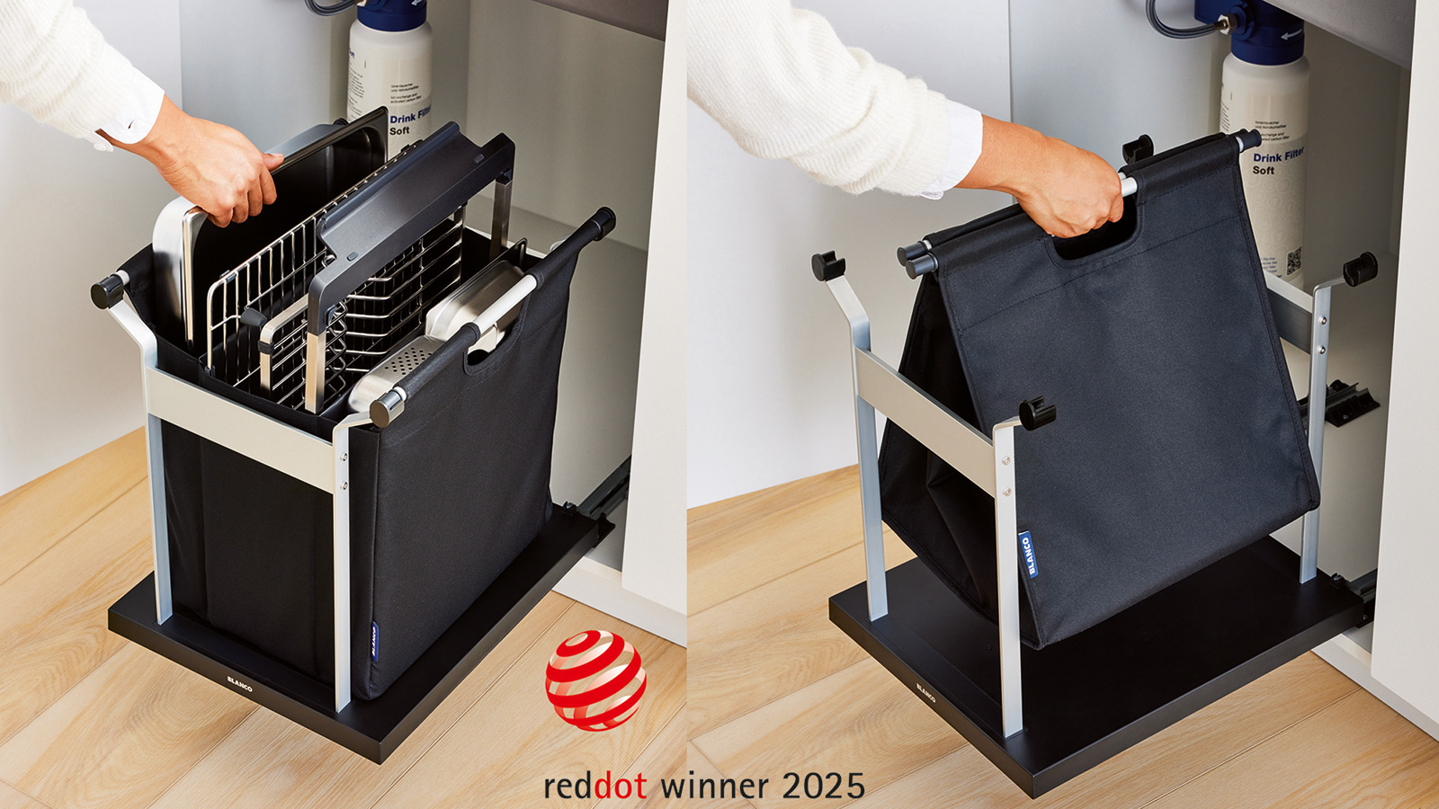 Red Dot 2025 Winner: Base Cabinet Organization System 