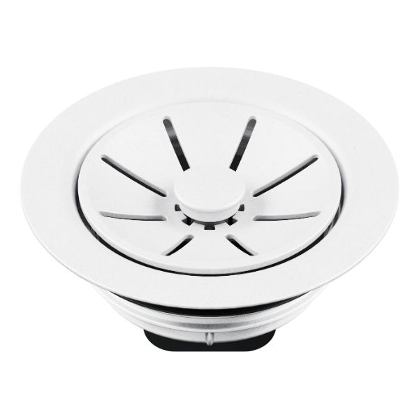 Essential Waste Flange Insert White