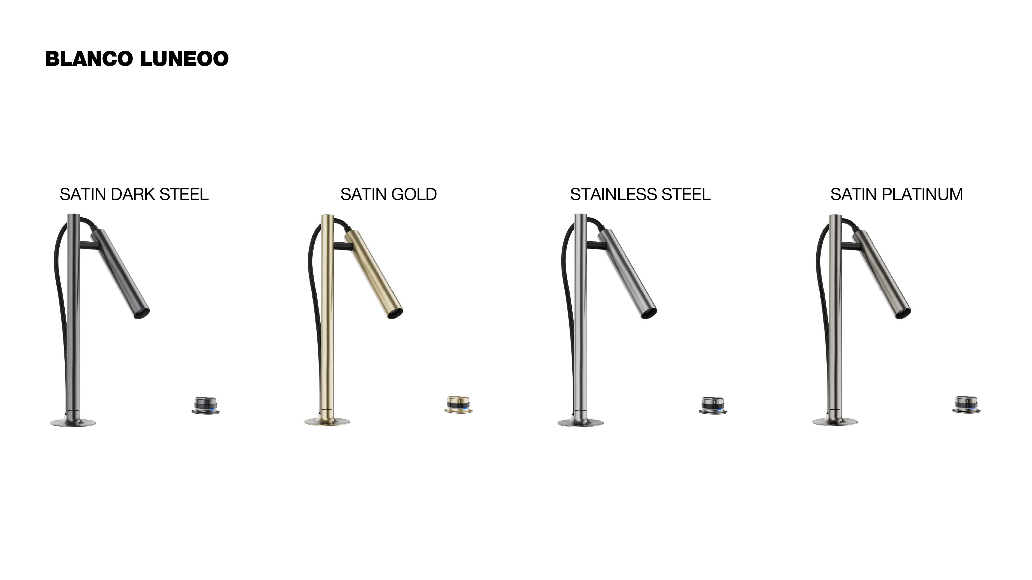 LUNEOO Faucet Finishes