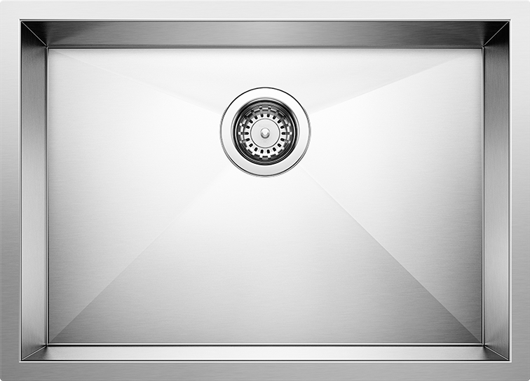 QUATRUS ADA Wheelchair Accessible Kitchen Sink in Premium Stainless Steel
