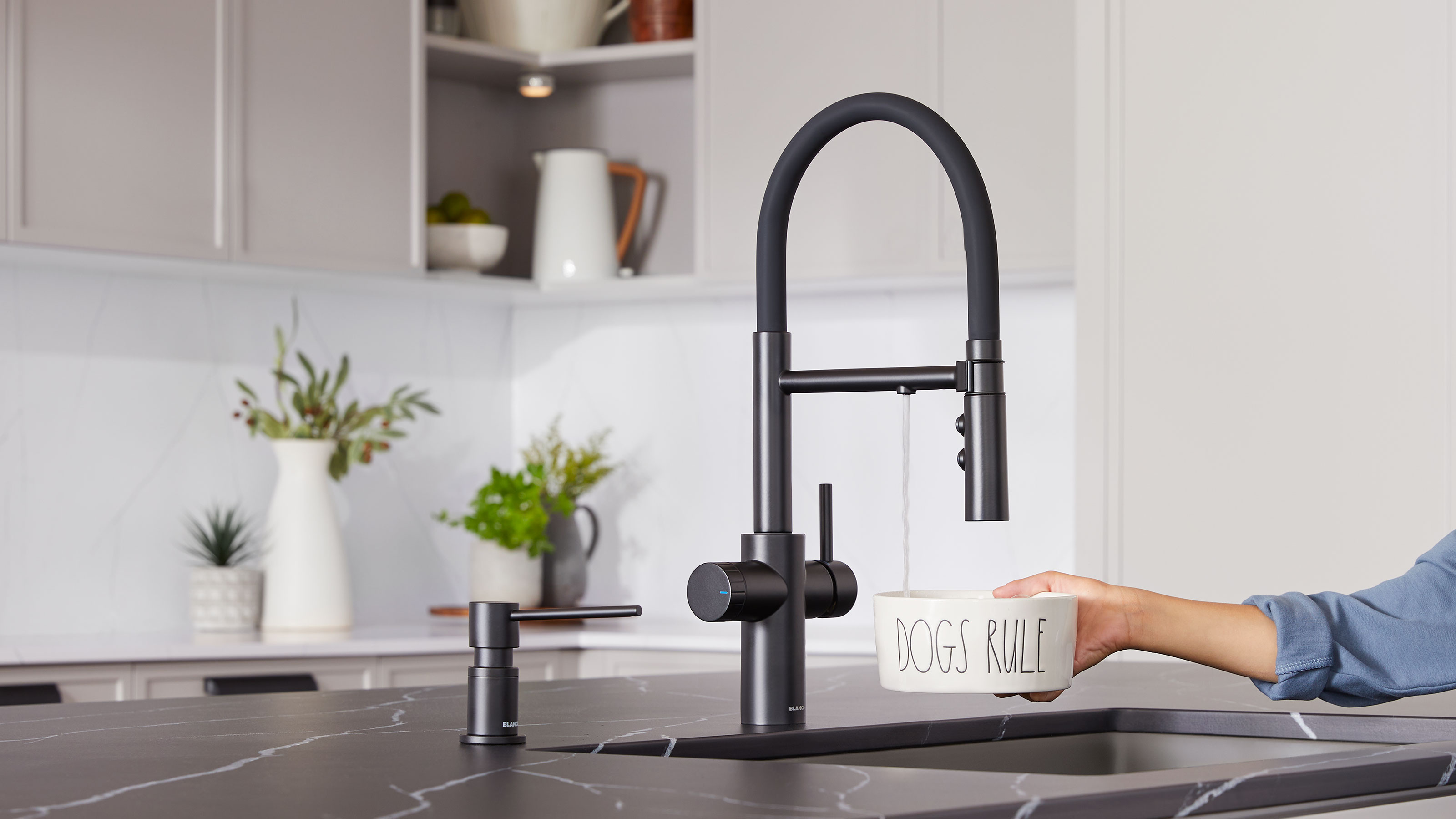 Enjoy crystal clear, purified water without any of the fuss or frustration.
