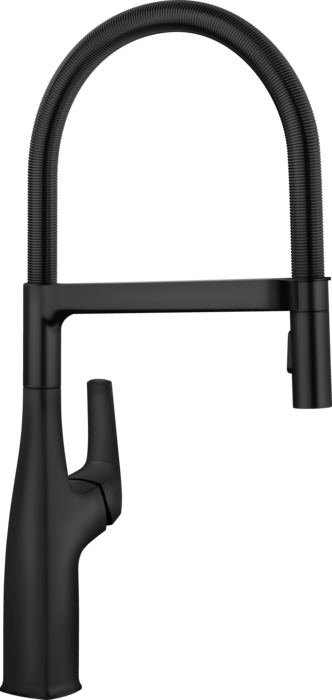 RIVANA SEMI PRO kitchen faucet in Matte Black