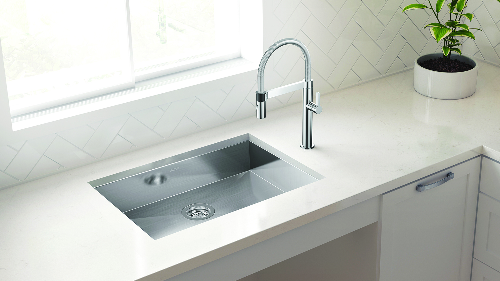 QUATRUS ADA Sink: Americans with Disabilites Association and Canadian Standards Association approved
