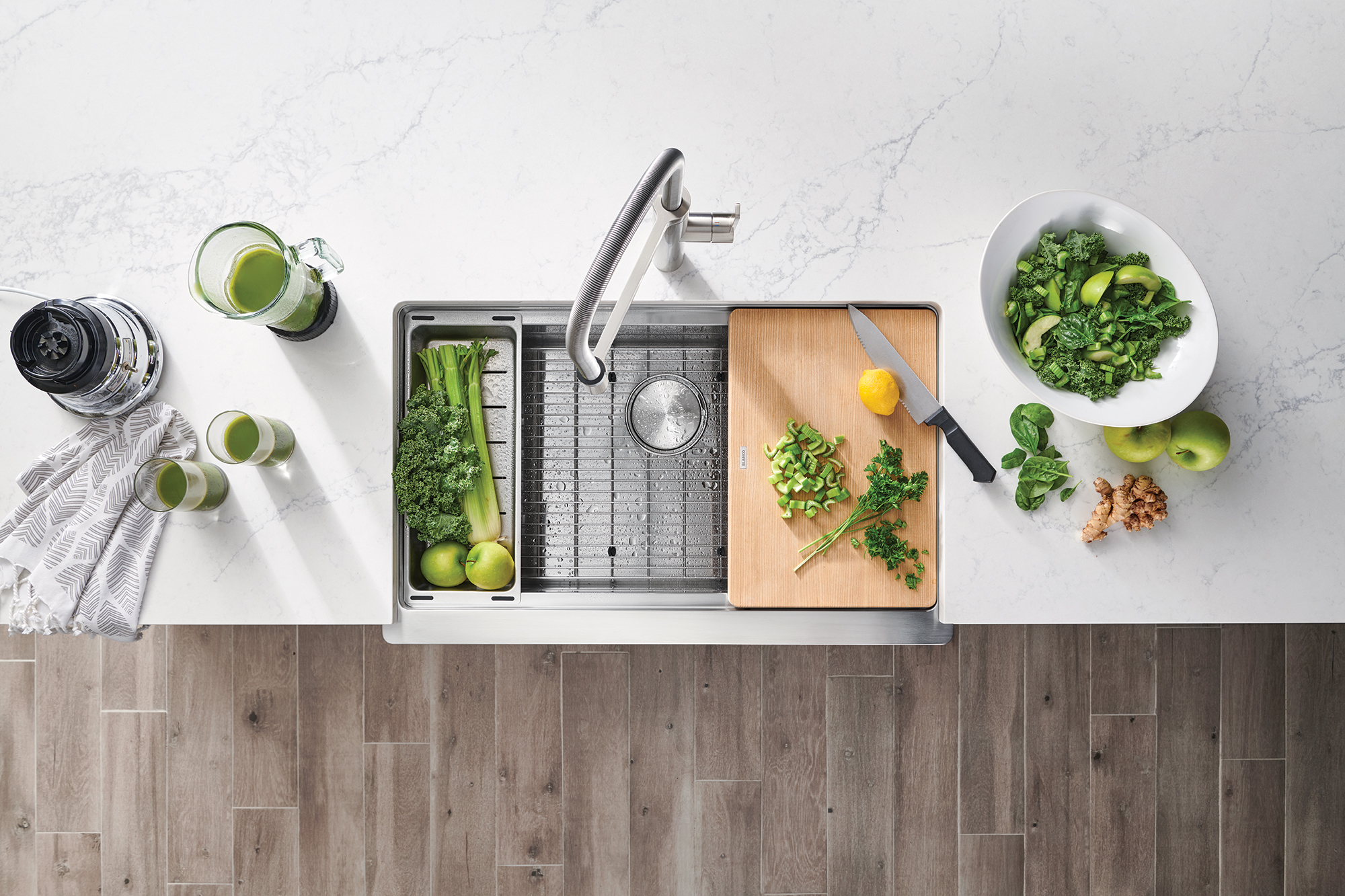 BLANCO Stainless Steel is built with superior steel and made from premium quality 304 series steel