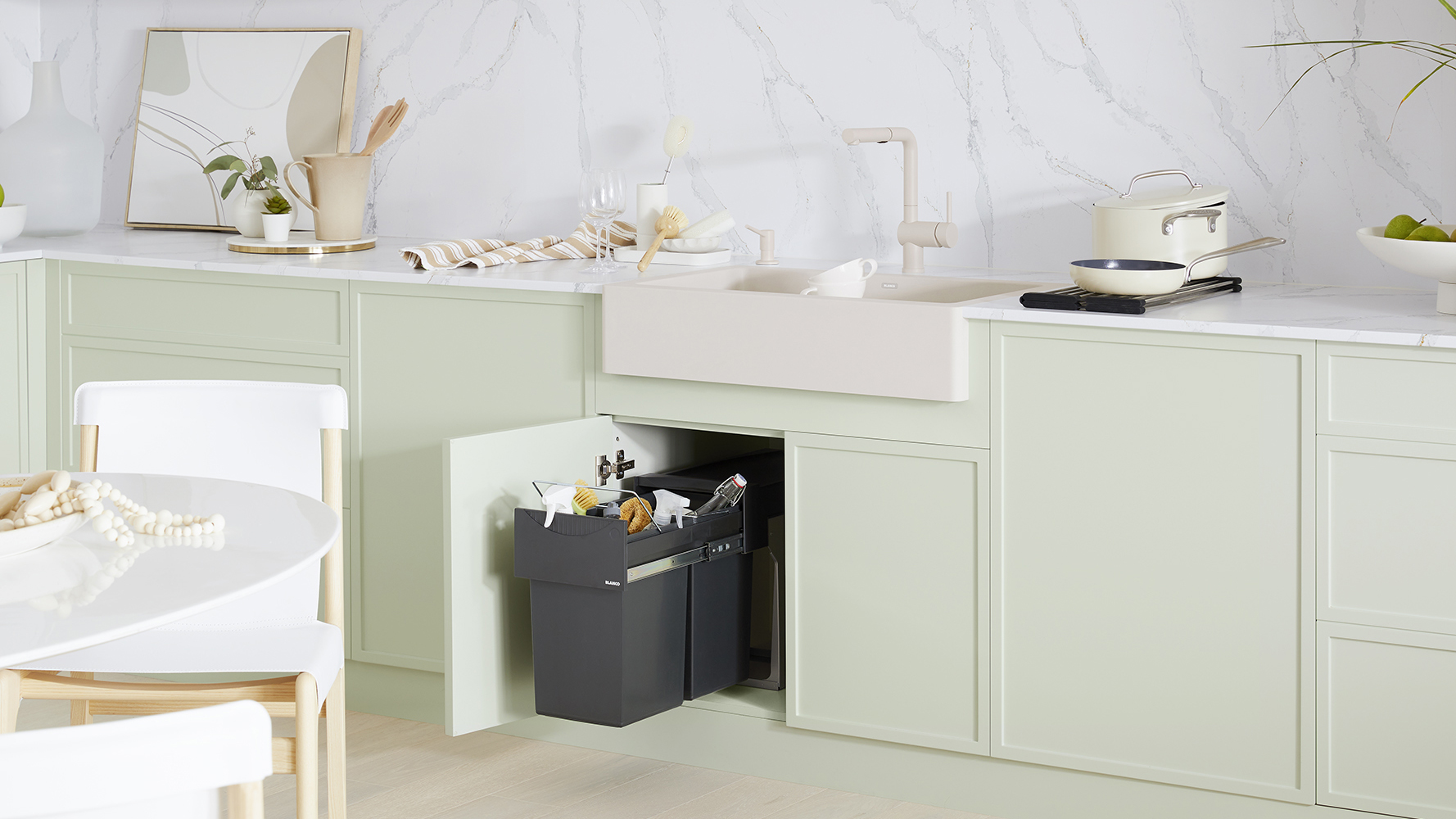 BLANCO UNIT Kitchen Sink, Faucet, and Organization