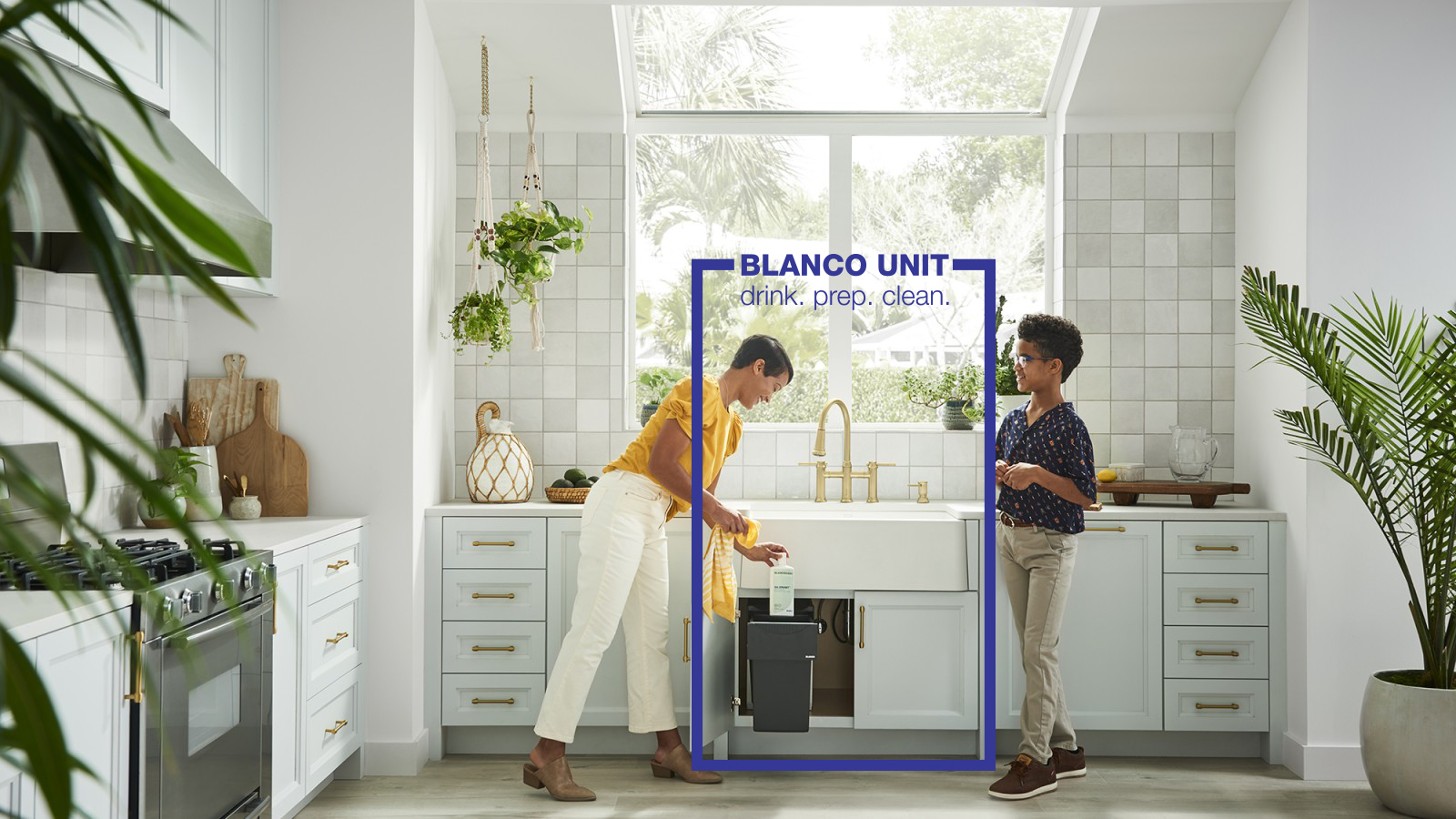 BLANCO is the premium brand for well-thought-out kitchen water hubs in residential homes.