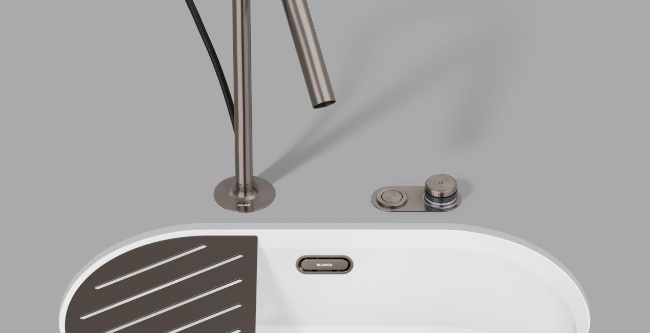 Armatur LUNEOO-S mit Spüle OOVALON