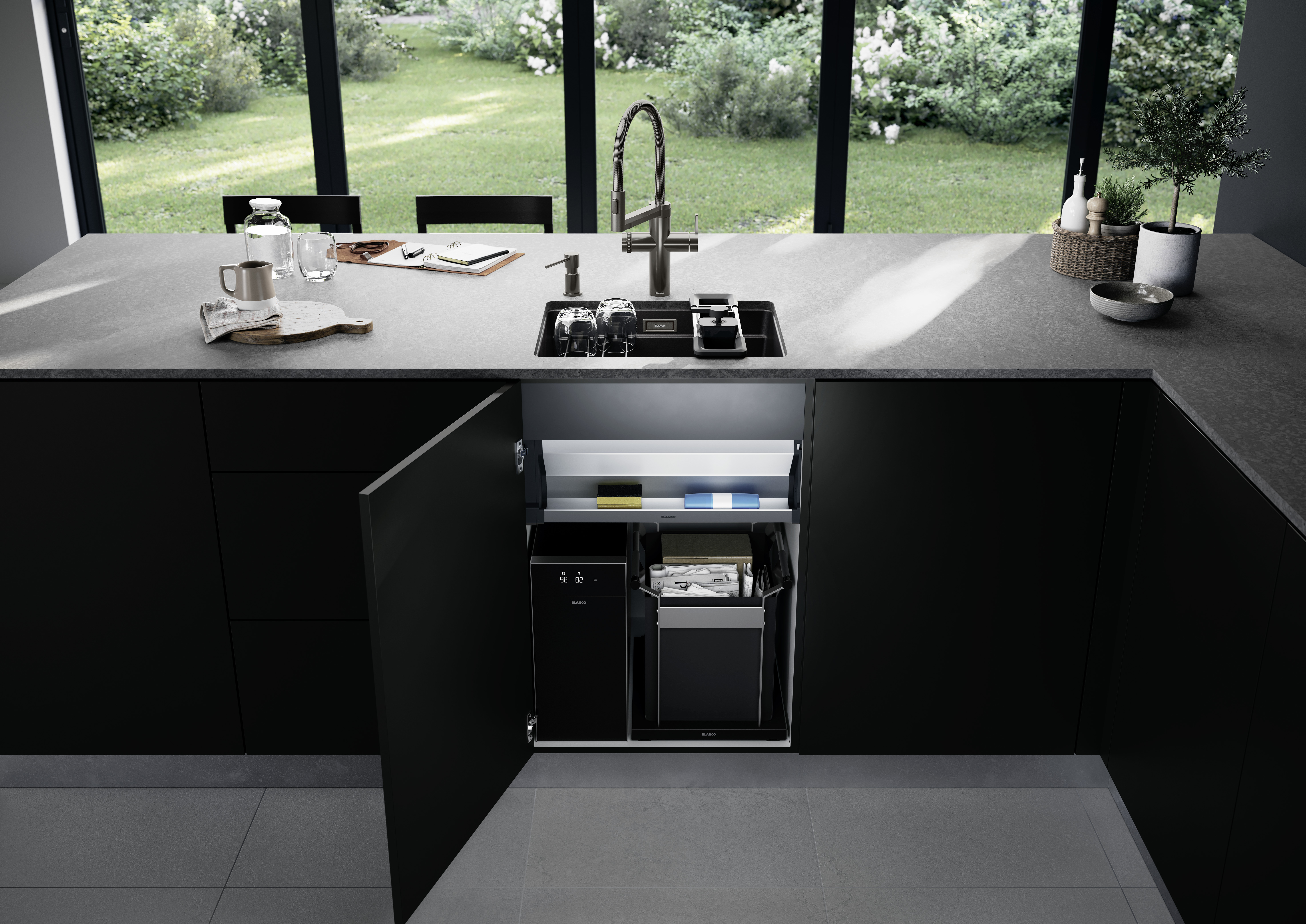 Professionelle Montage der BLANCO Smart-Armaturen