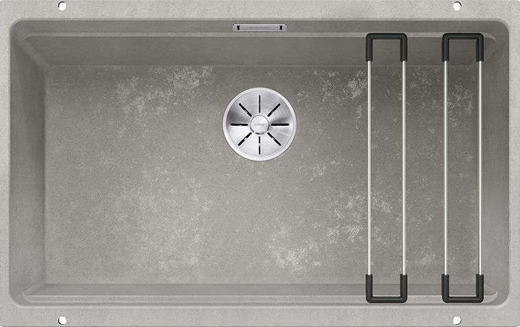 ETAGON 700-U Spülbecken in Silgranit Beton-style, mit Infino