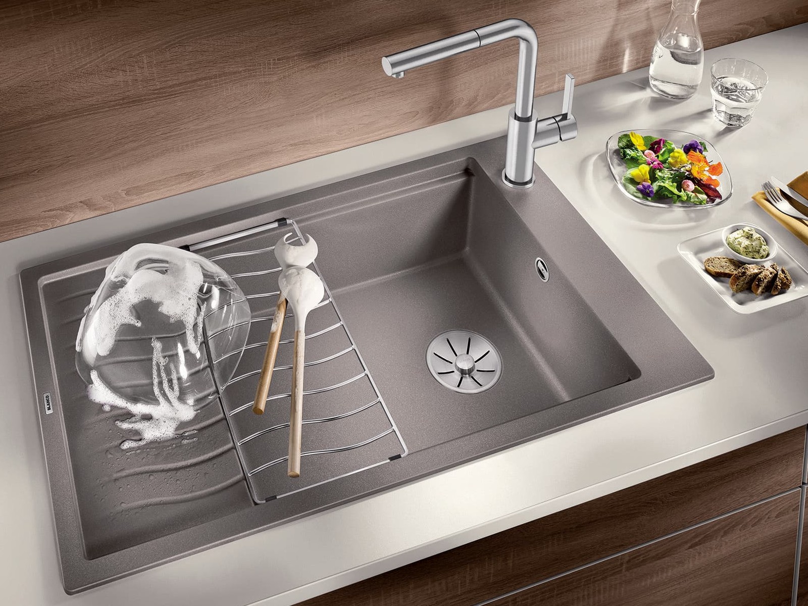 Faszinierend Blanco Spüle Granit Fotos