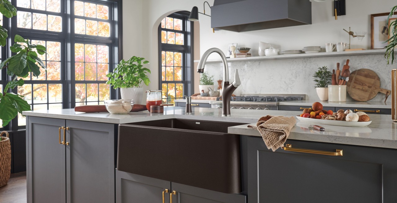 Empressa Kitchen Faucet and Soap Dispenser - Classic Style by BLANCO