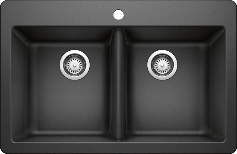 BLANCO Horizon Drop-in/Top Mount Silgranit Kitchen Sinks