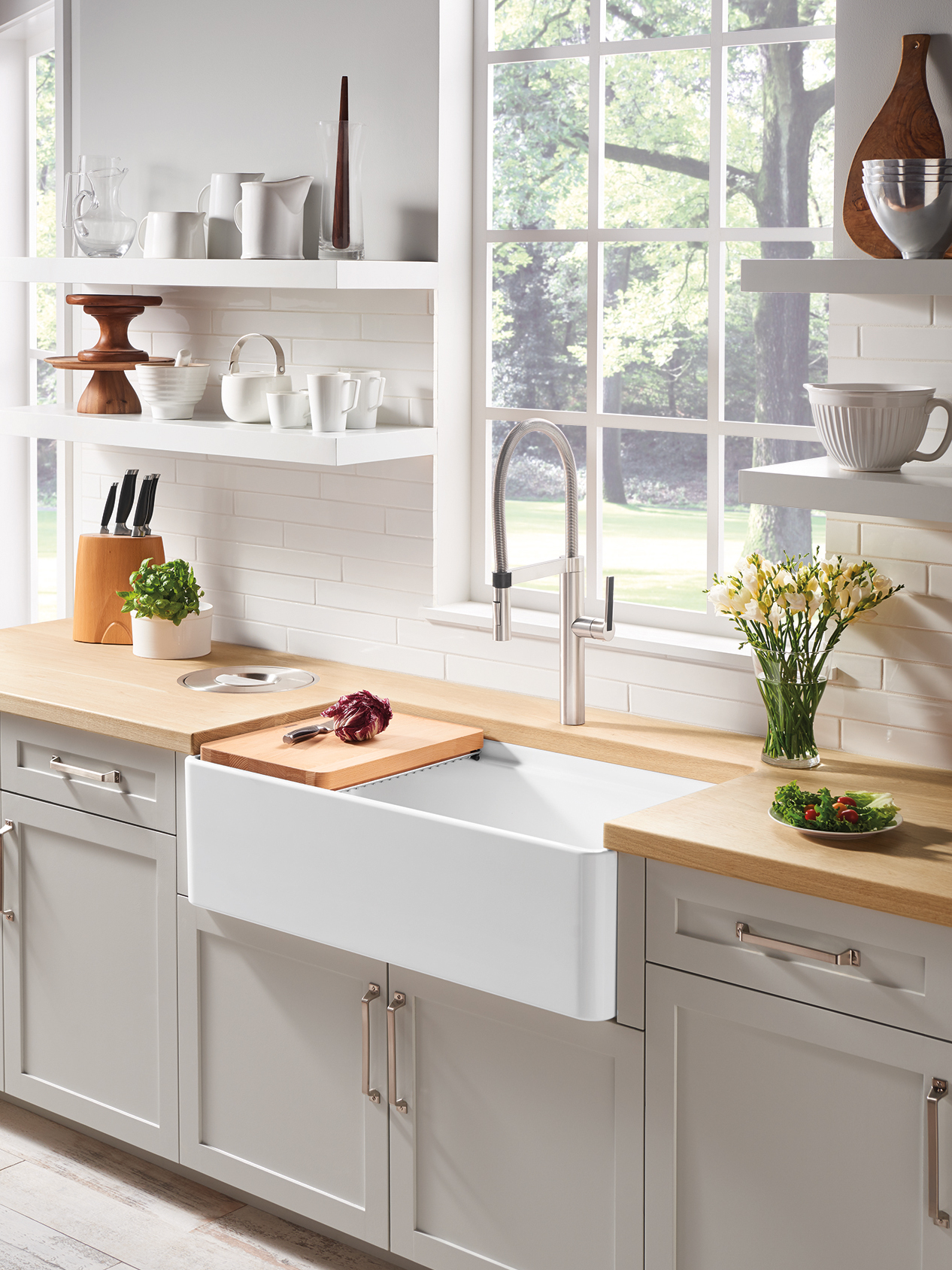 How to clean a ceramic/fireclay farmhouse kitchen sink