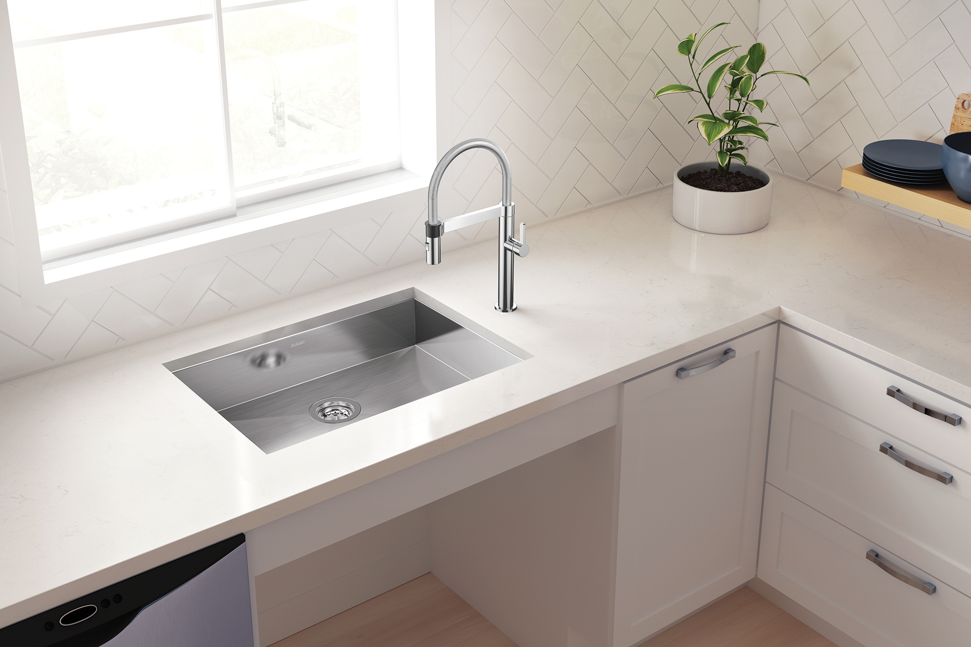 BLANCO Wheelchair Accessible Sinks - Shallow Bowl Depth