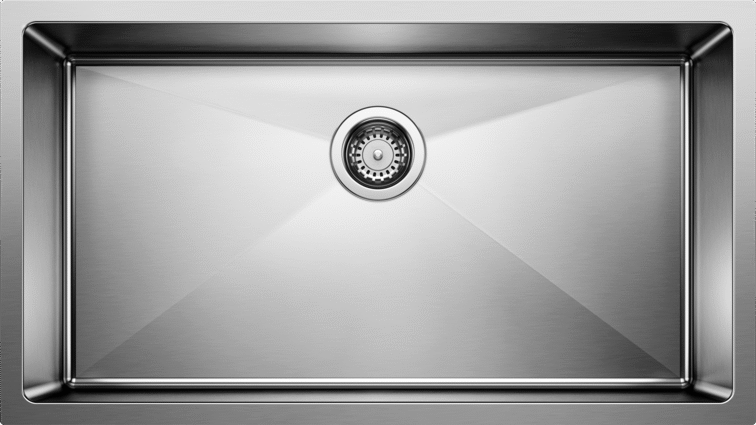 QUATRUS Ktichen Sinks, Stainless Steel Brushed Finish