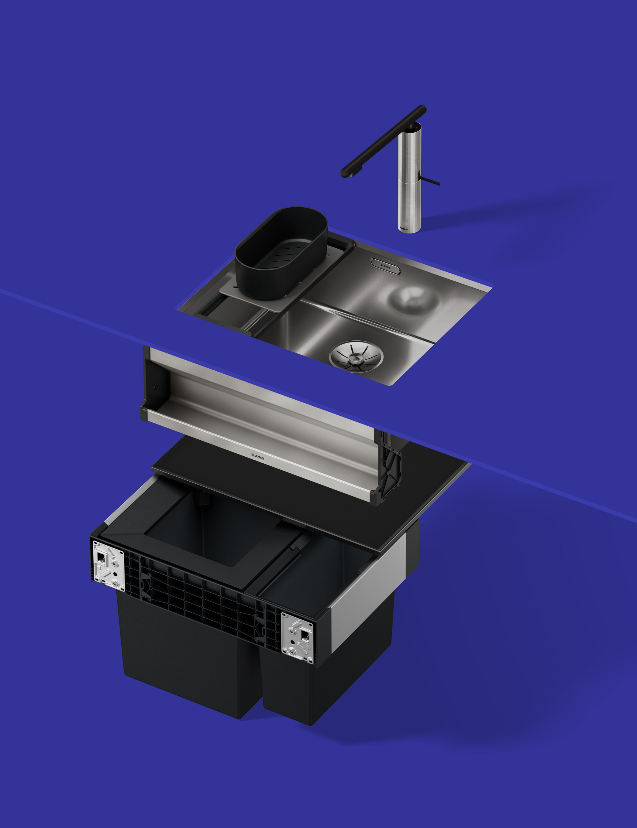 BLANCO Lavin and Vion products for the kitchen water place