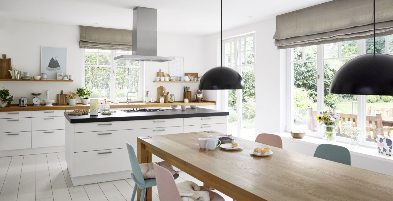 A beautiful modern kitchen