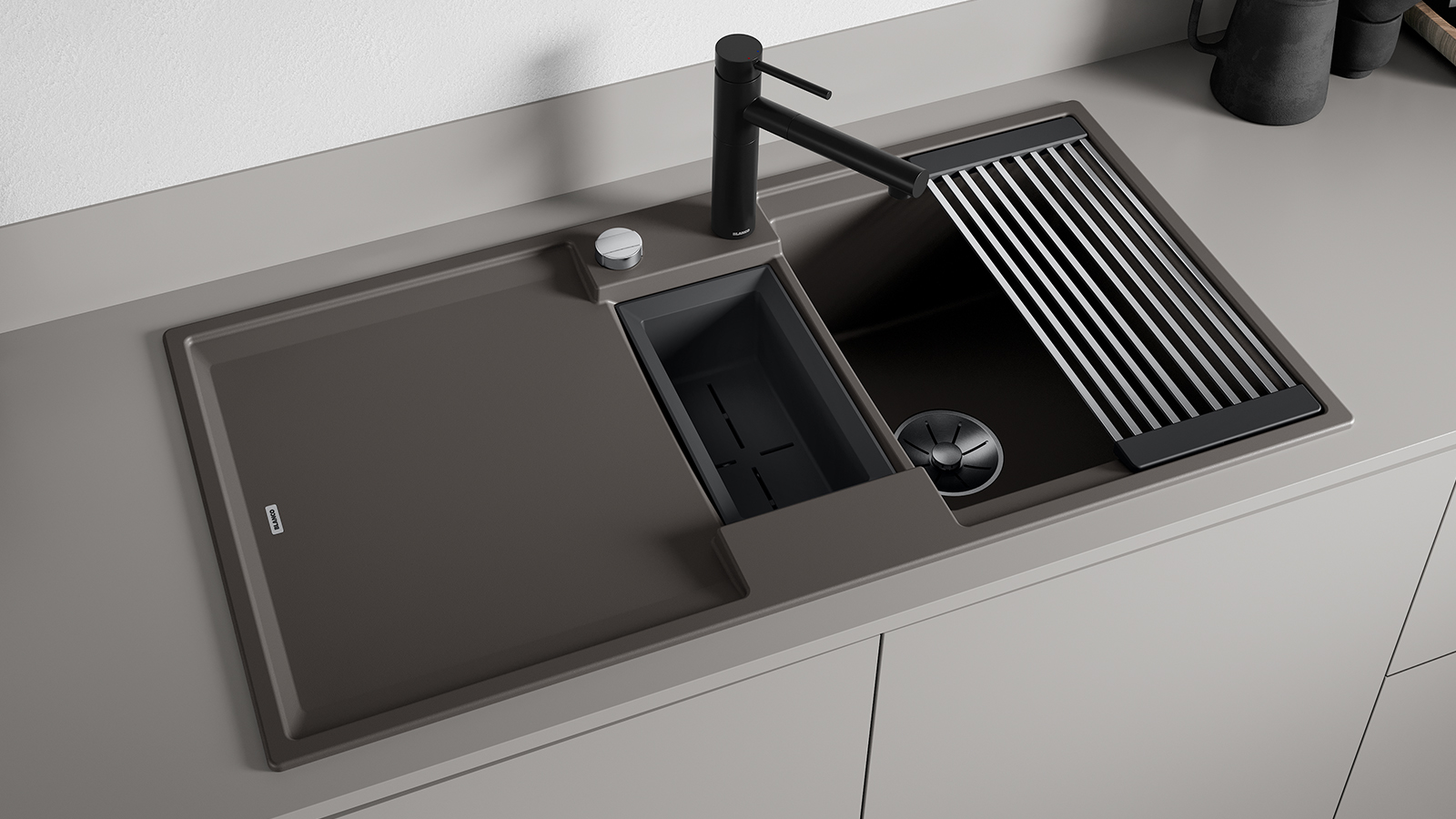 Beautiful and practical: modern shapes for Silgranit sinks