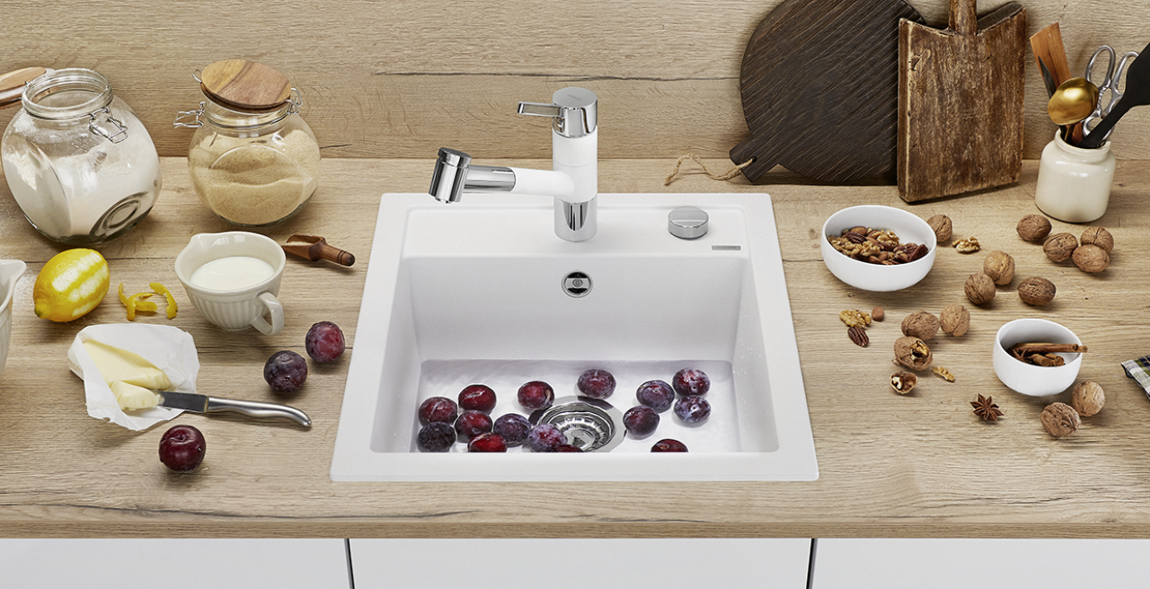 BLANCO Dalago sink in white