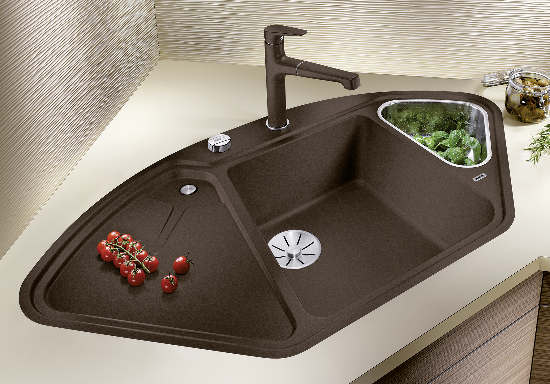 BLANCO corner sink