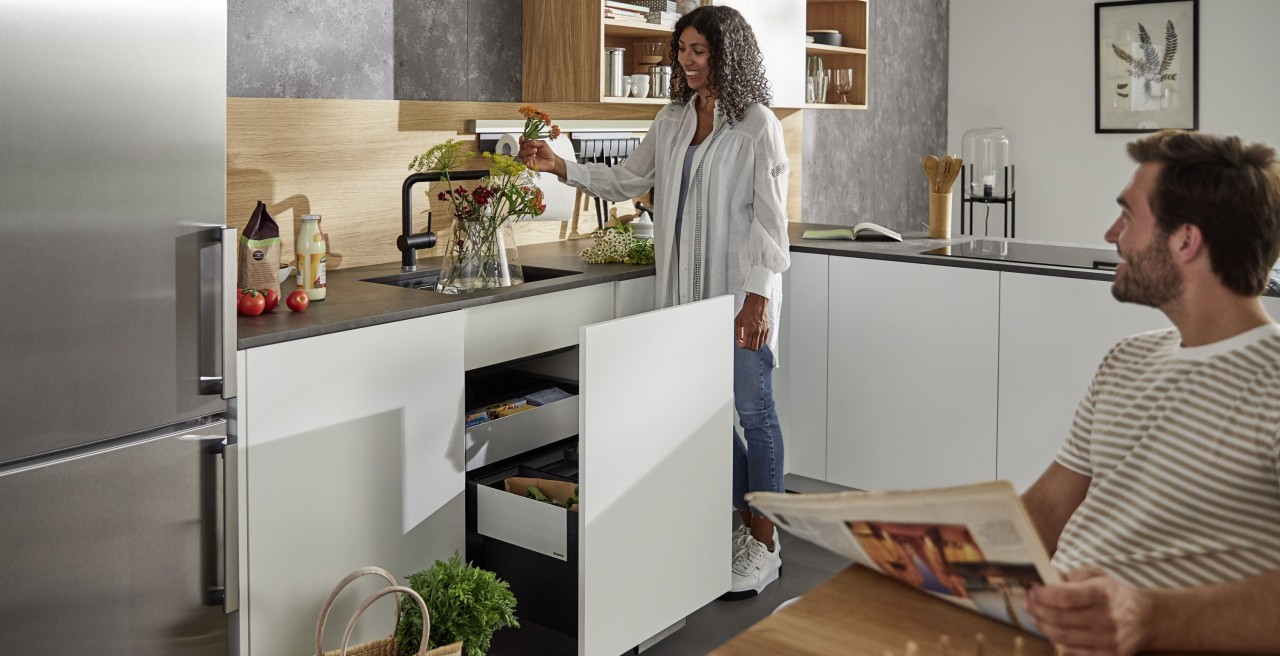 Bring order to your kitchen, starting with the sink cabinet