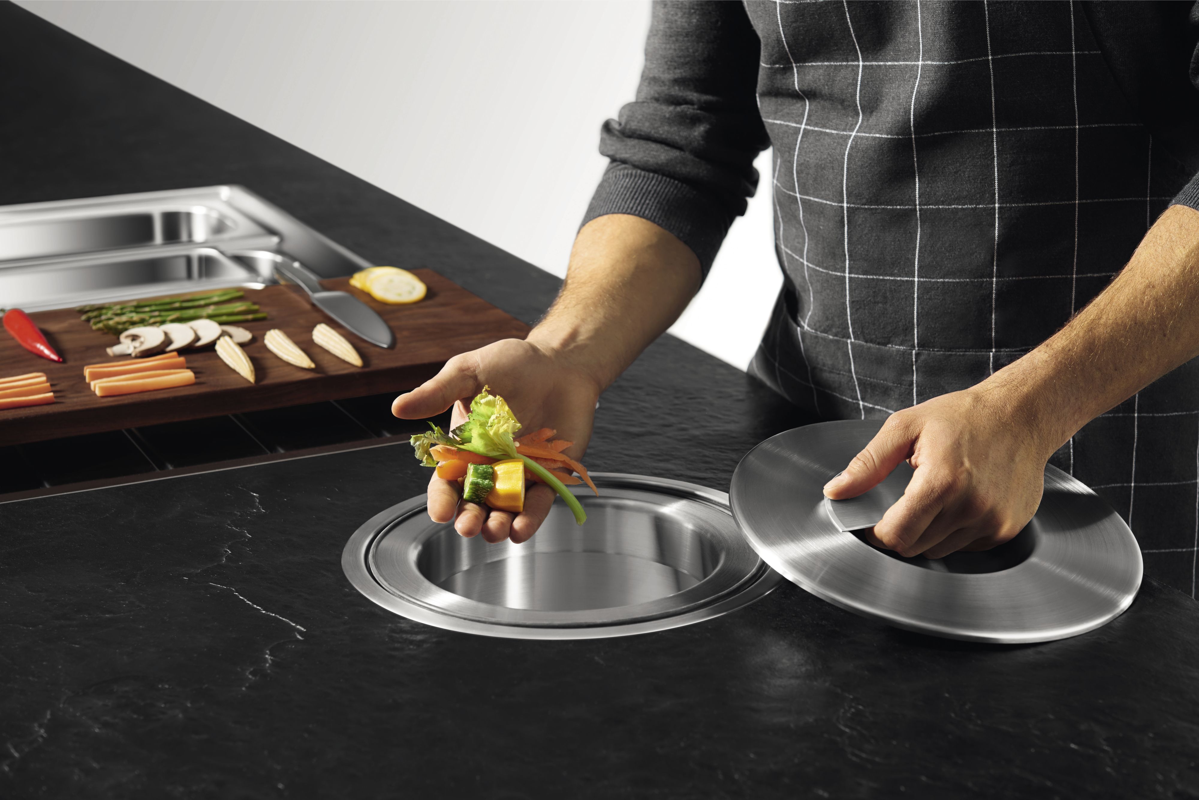 BLANCO offers waste separation solutions for your worktop