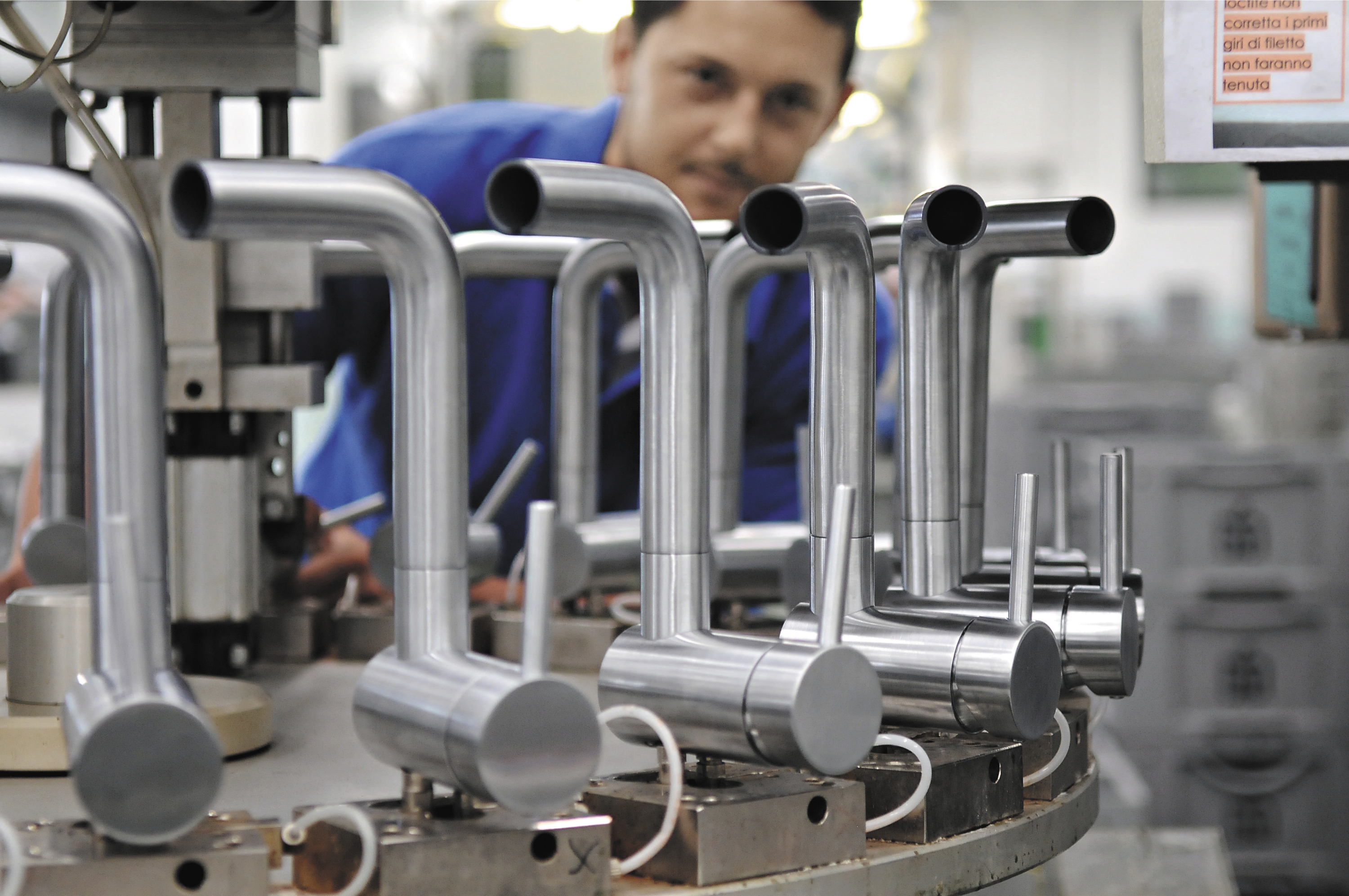 Kontinuierliche Kontrollen in der Produktion gewährleisten eine stetig hohe Qualität