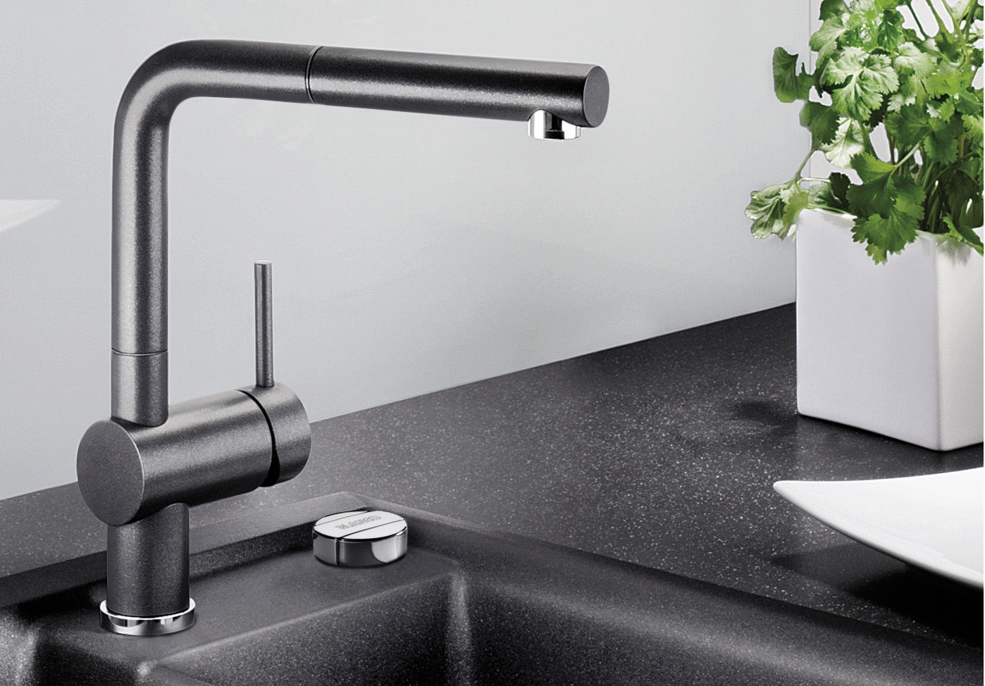 Nos mitigeurs avec levier de commande unique possèdent un design minimaliste et intemporel