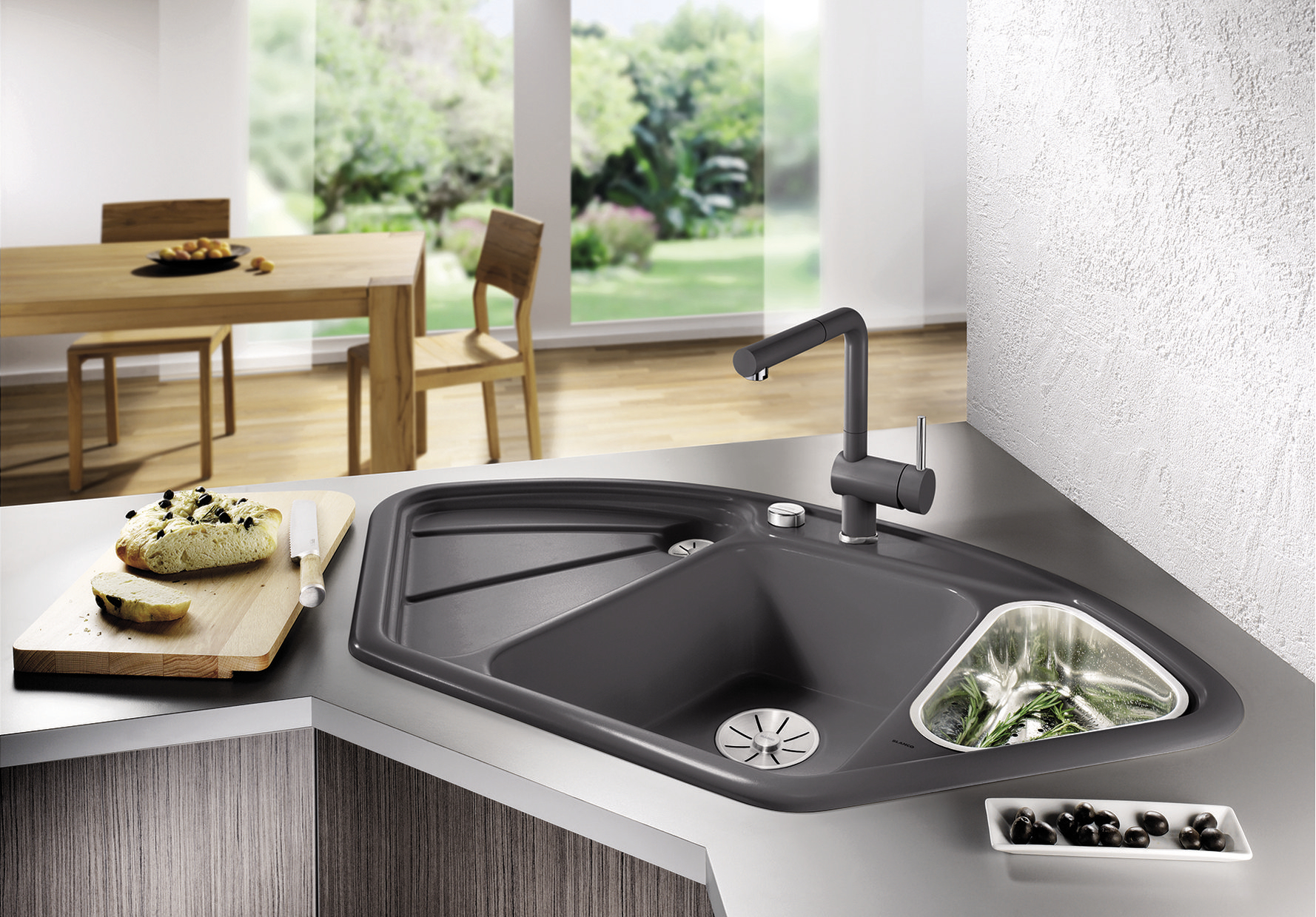 BLANCO corner sink