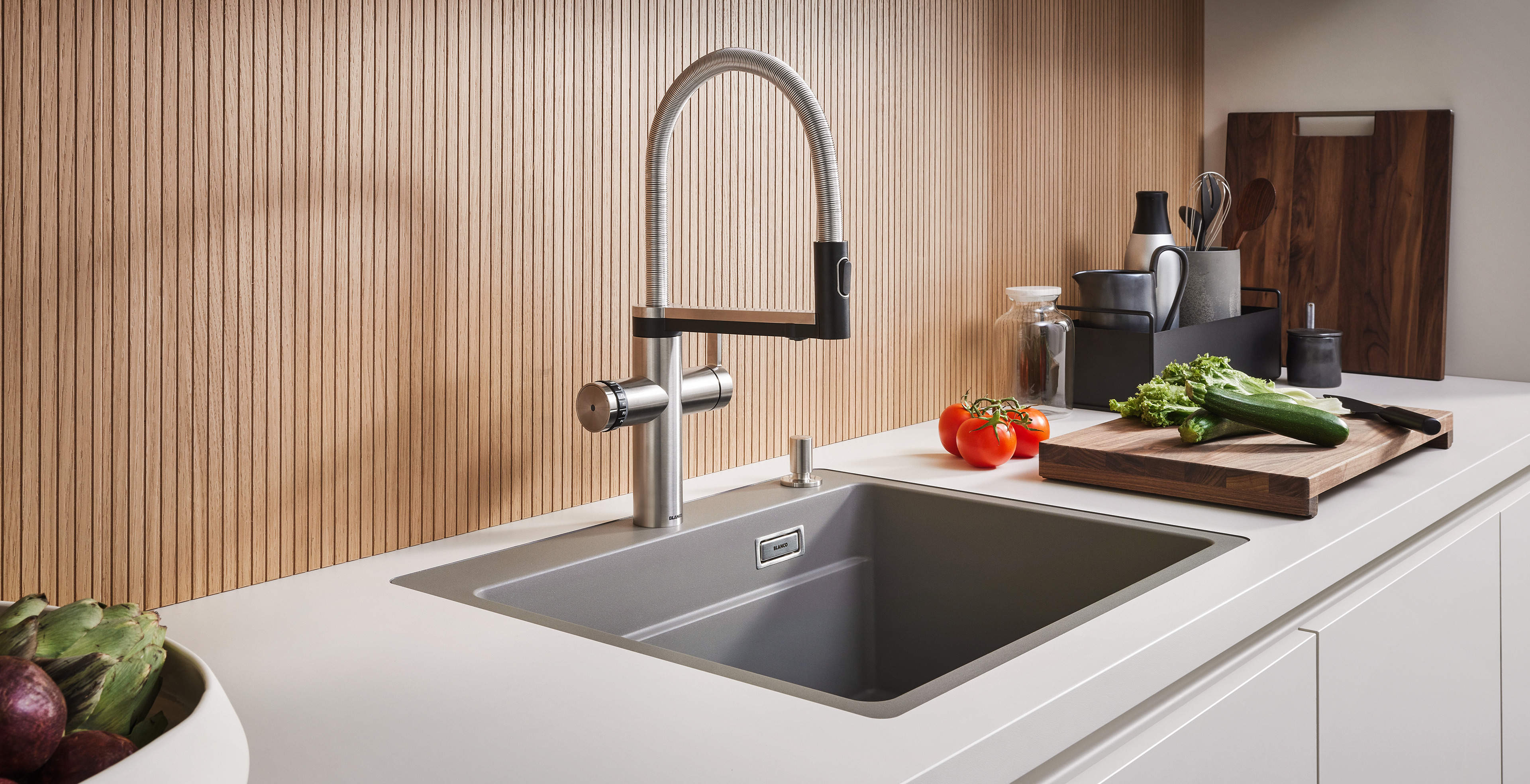 Filtered water taps