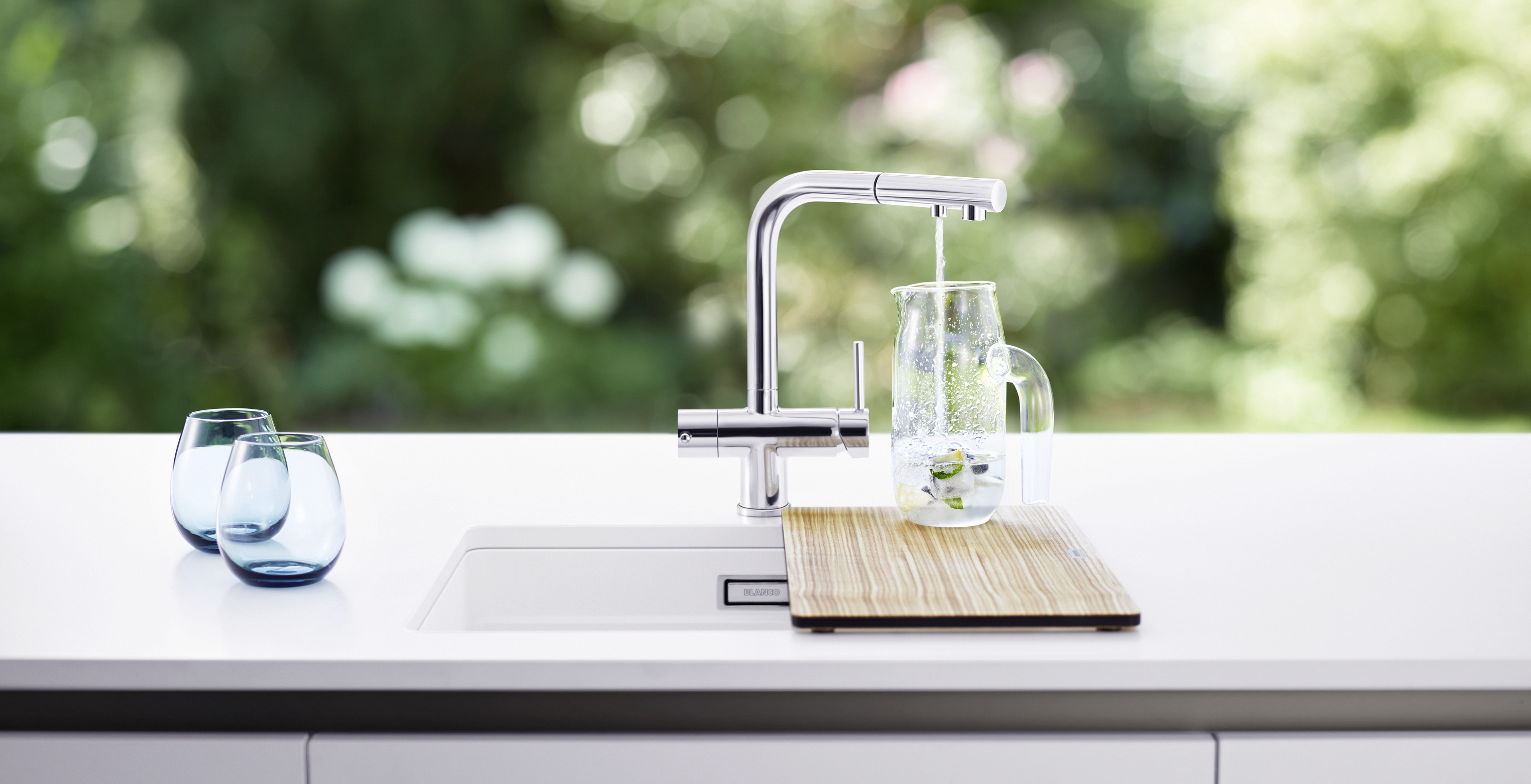 Filter water taps