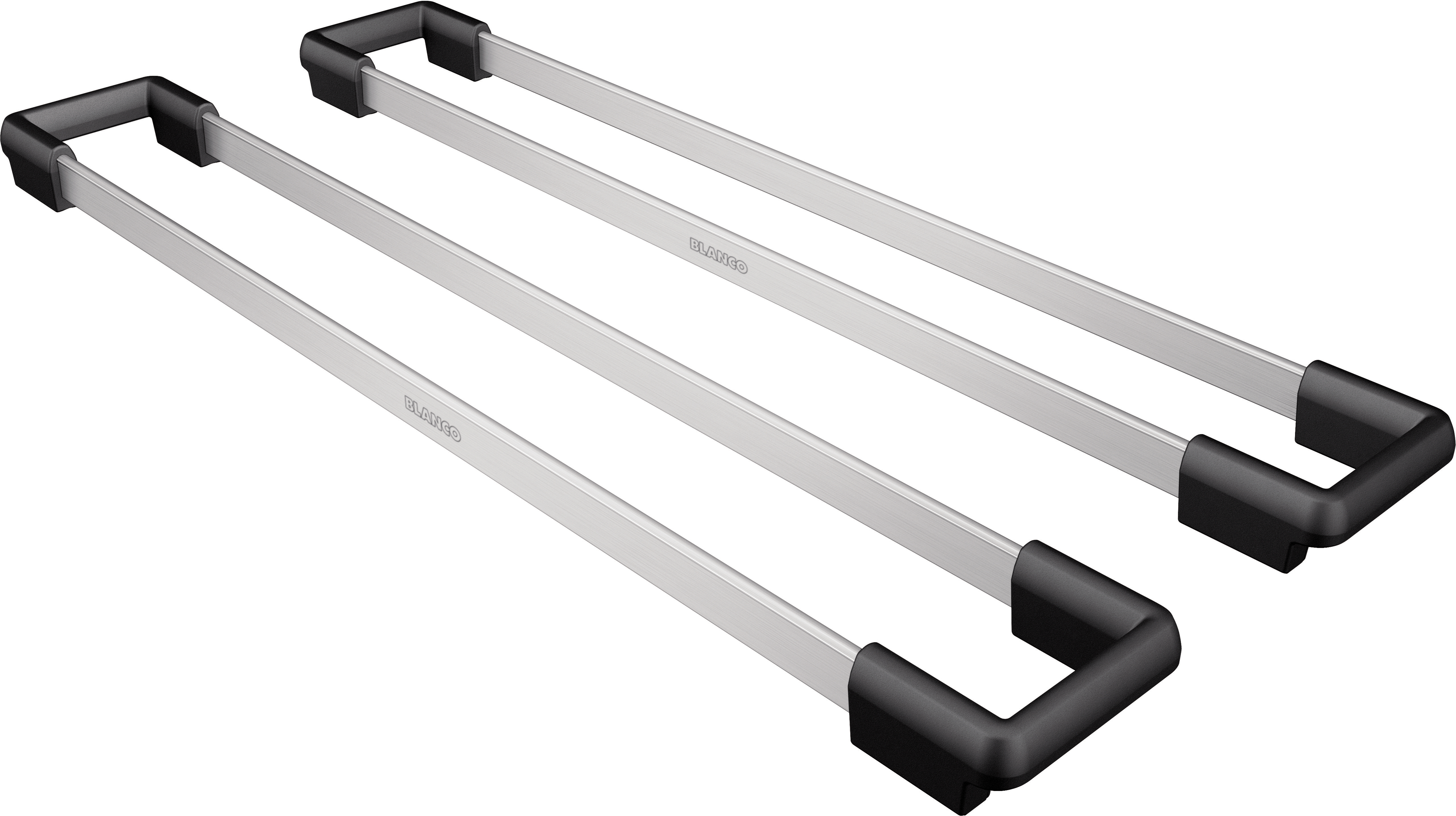 TOP-Rails 400 set, roestvrij staal/kunststof