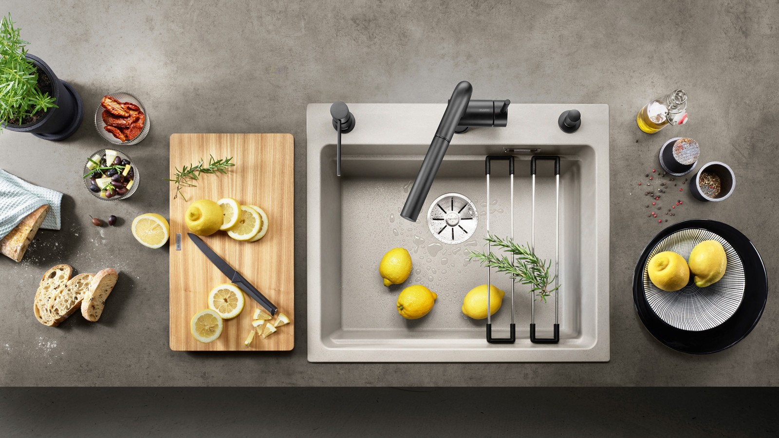 Granite Kitchen Sinks: Modern Composite Granite Sinks | BLANCO