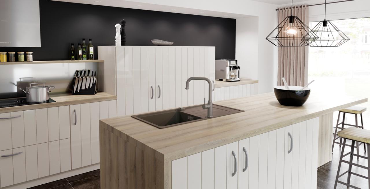 Kitchen in the modern country-house style