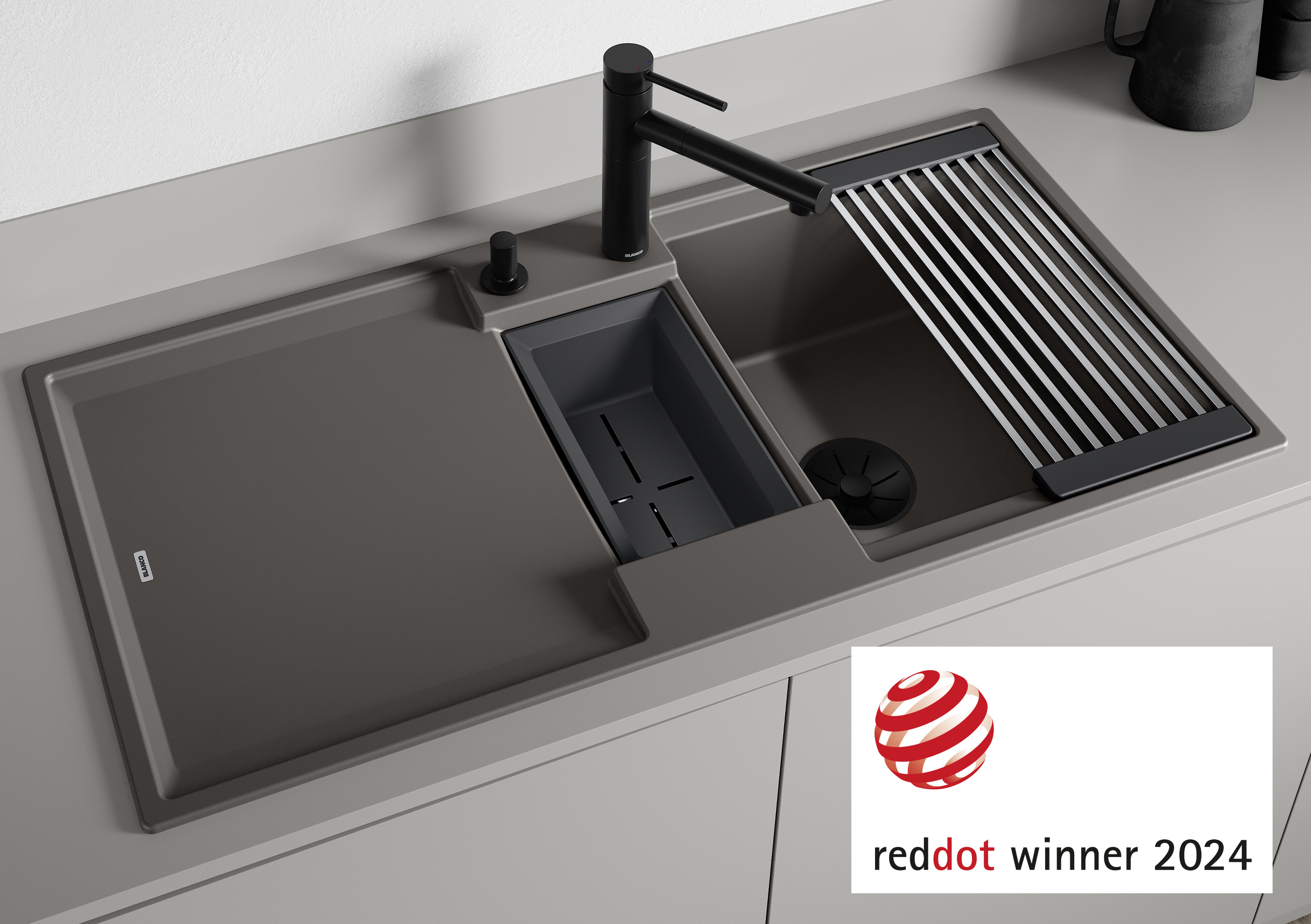 red dot award, évier, ADIRA, BLANCO, Silgranit, composite, cuisine