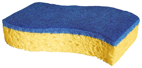 Spontex eponge bleue ingriffable