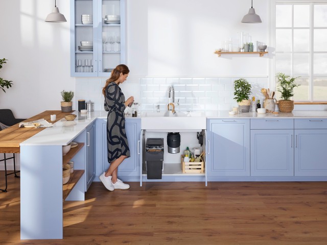 Broyeur De Déchets Alimentaires TECASA HyperCrunch 1 HP – Silencieux, Continu, Pour Cuisine