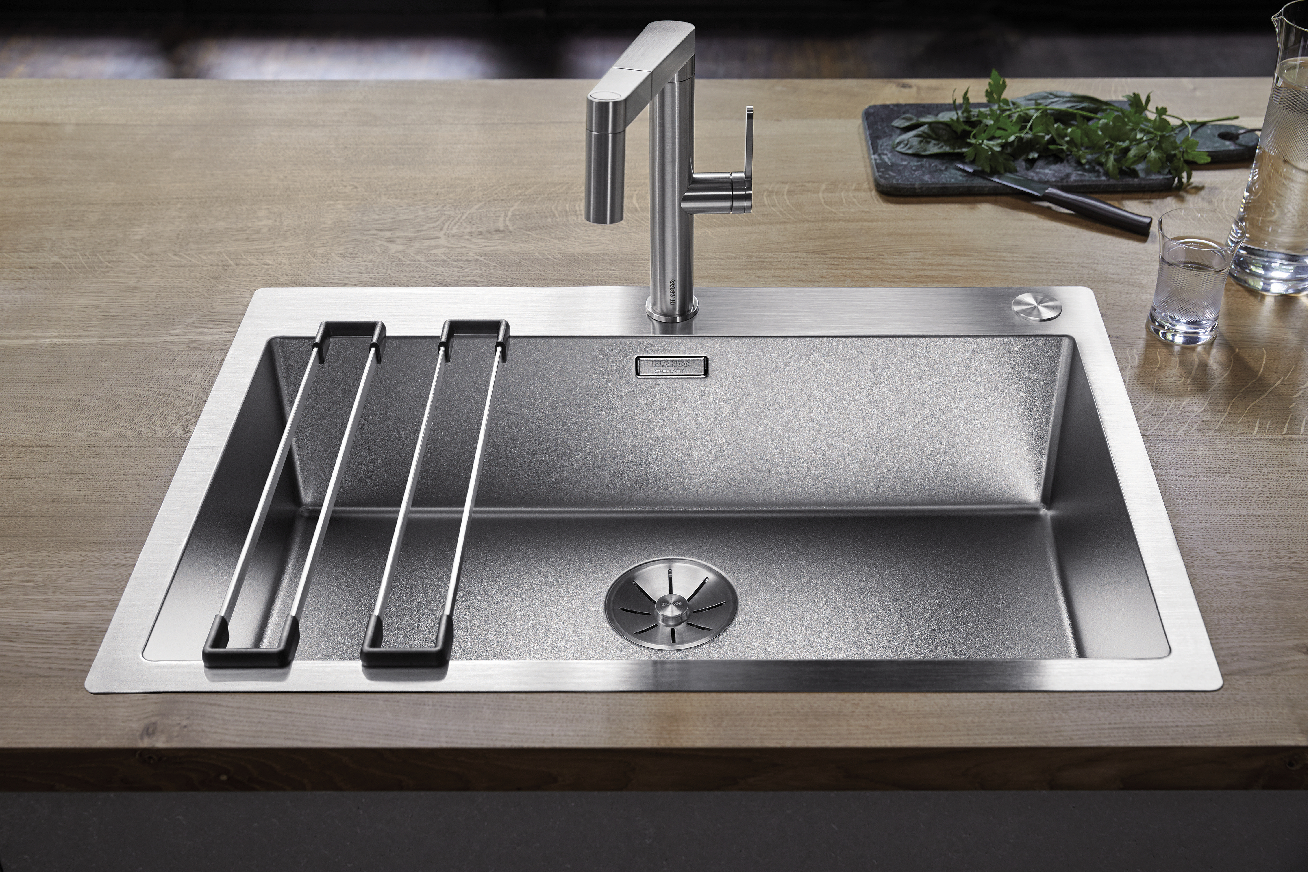 Éviers en Durinox BLANCO