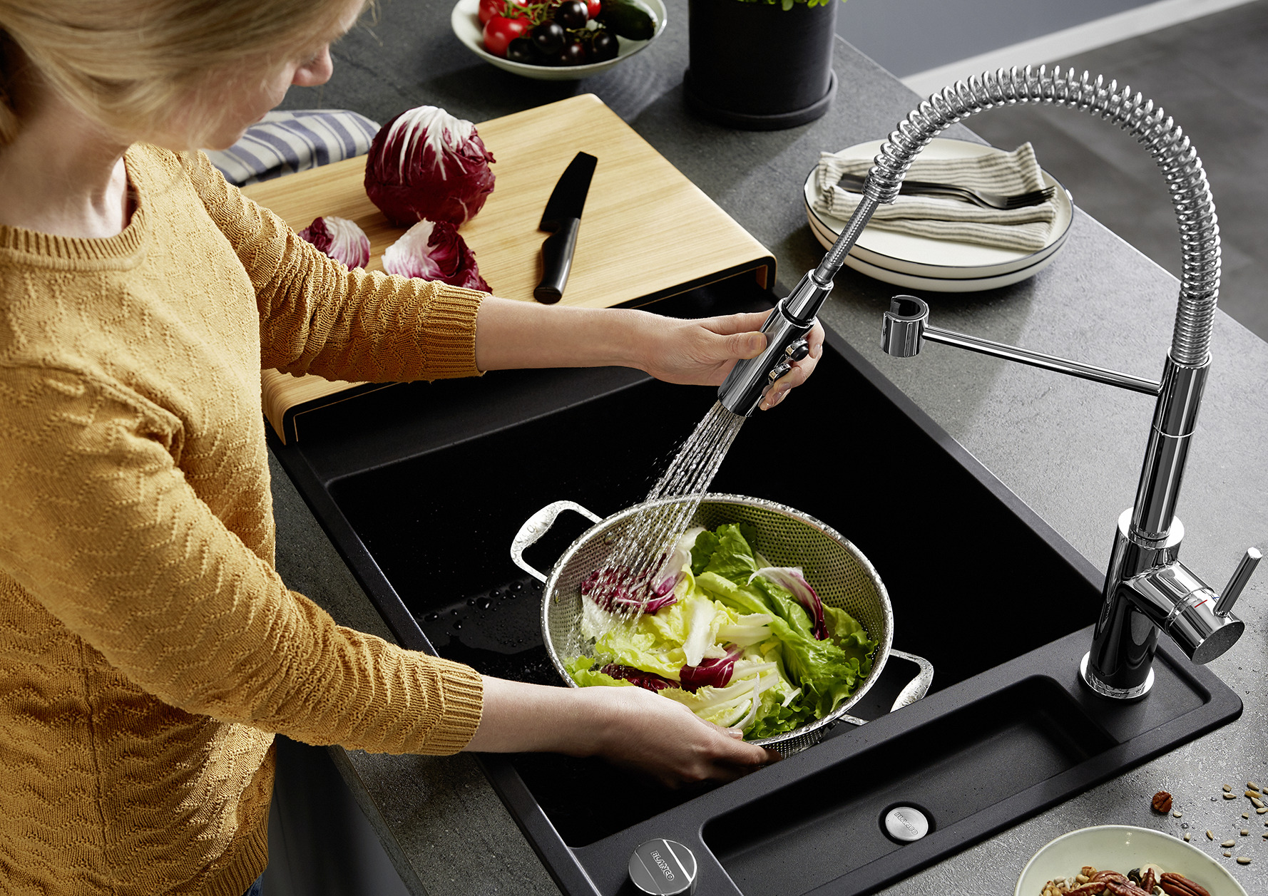 Kies de optimale keukenmengkraan van BLANCO voor jouw keuken