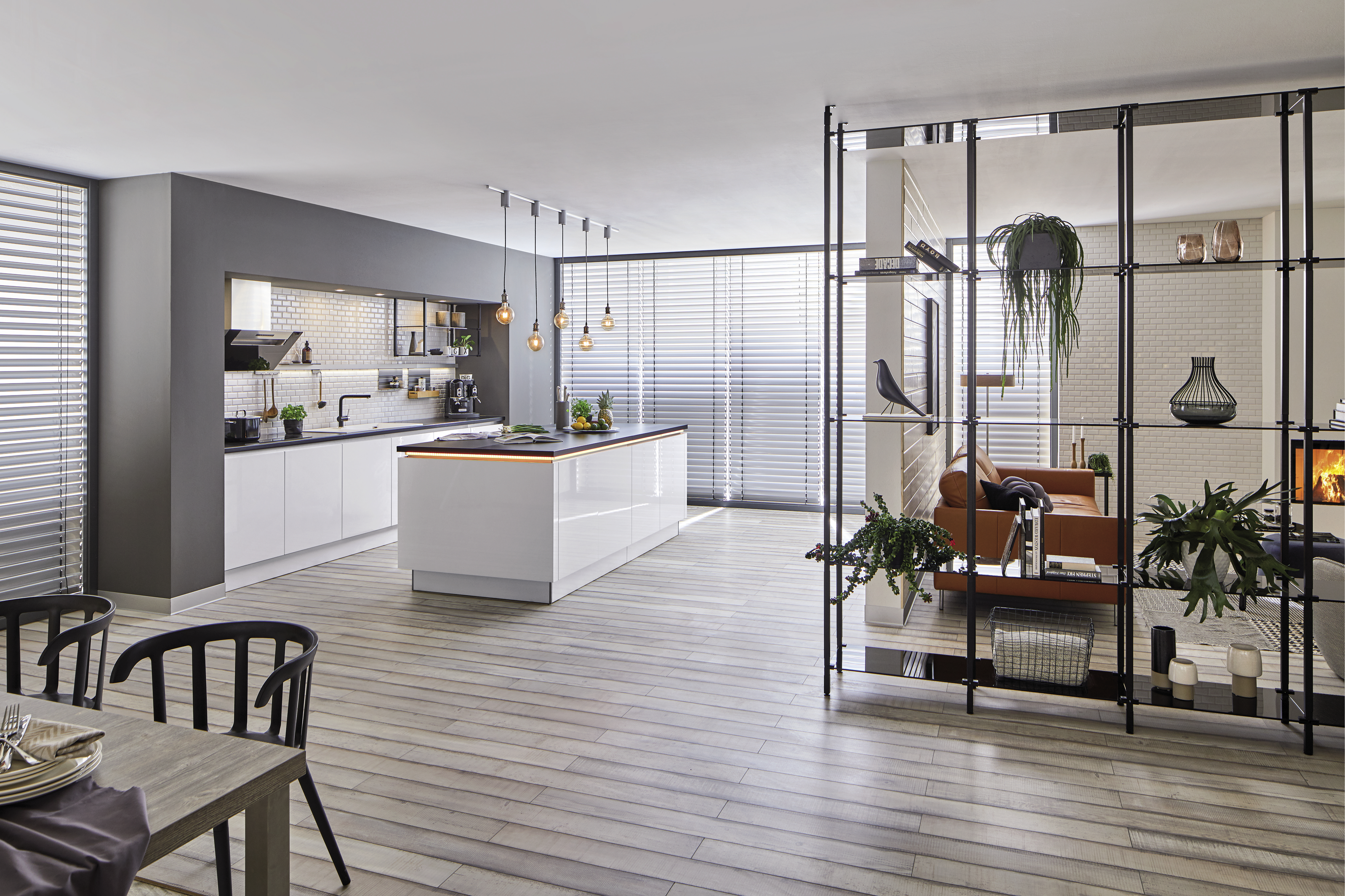 Industrial style kitchen
