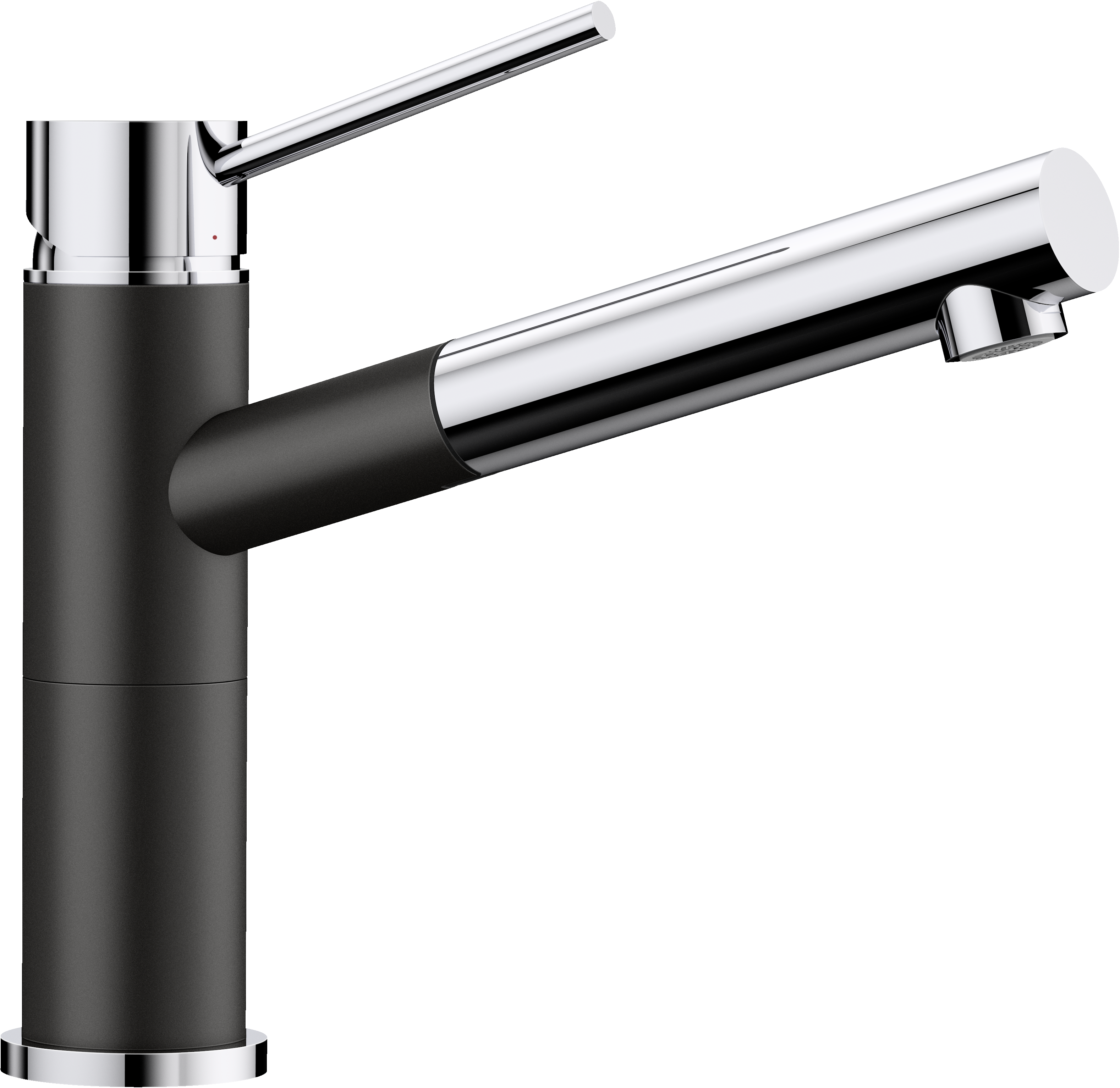 BLANCO ALTA-S COMPACT, Silgranit-look zwart
