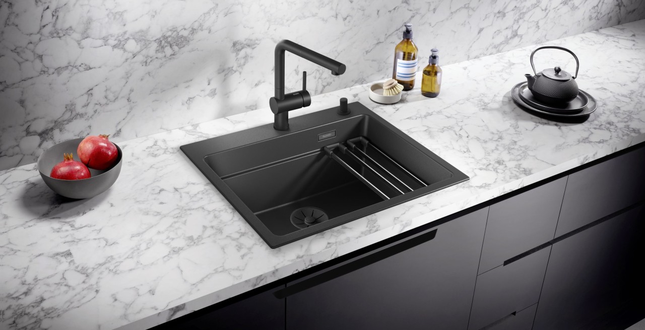 BLANCO ETAGON 6 en Silgranit Black Edition